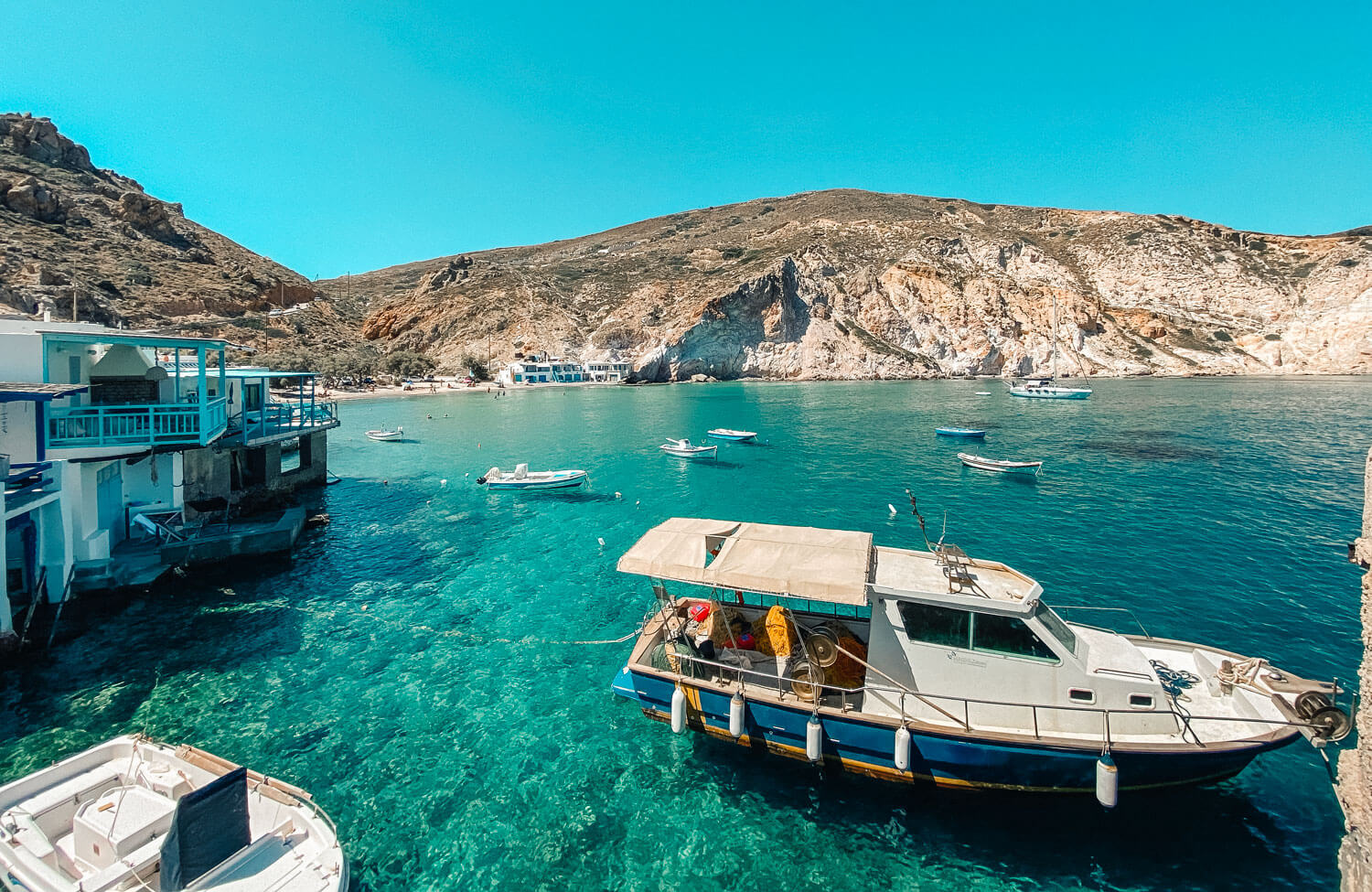 MIlos, one of the pearls of Aegean sea.